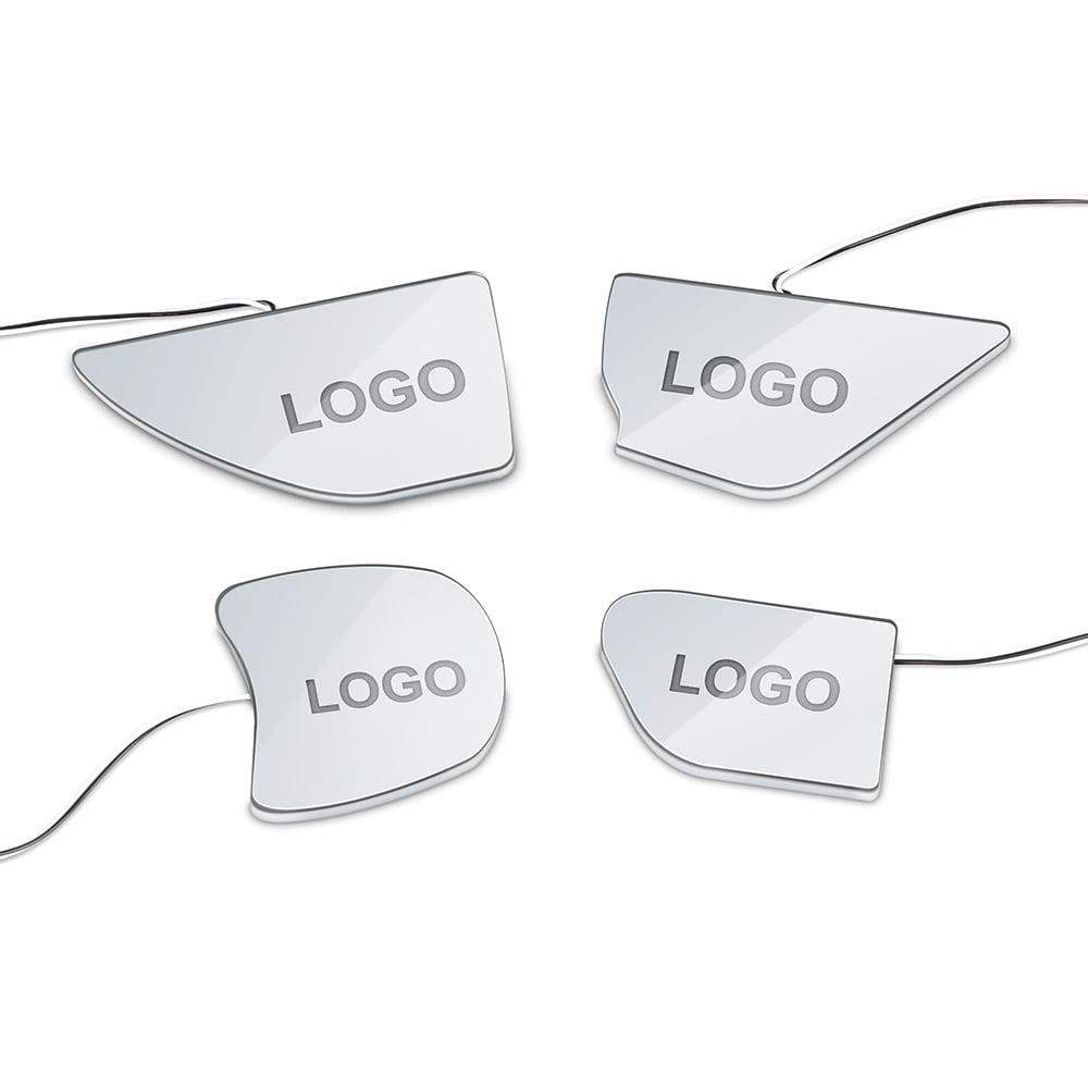 Skoda LED Einstiegsleuchten Satz Rechts & Links Logo nach rüsten 5E3052133H