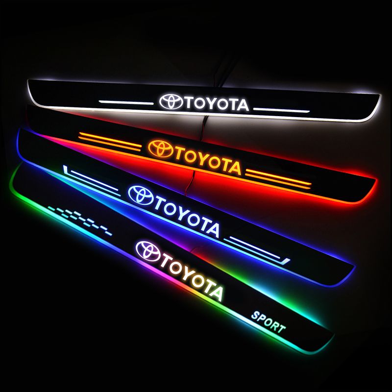 Toyota kompatible Die beleuchteten LED Einstiegsleisten Mit LOGO 