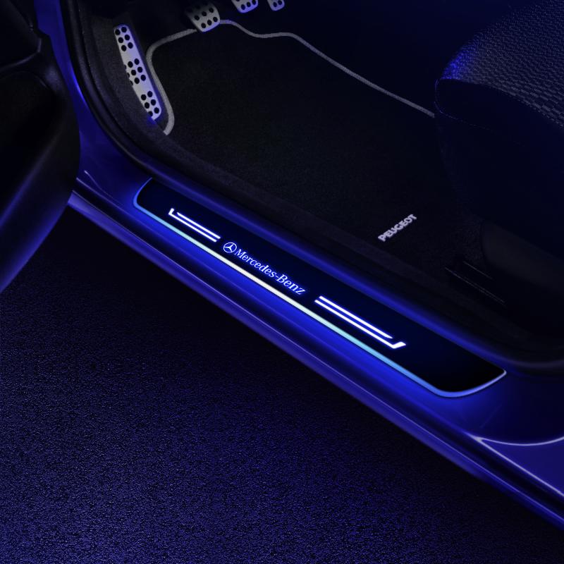 Mercedes-Benz Kompatibel Auto Türschwelle LED leuchten 