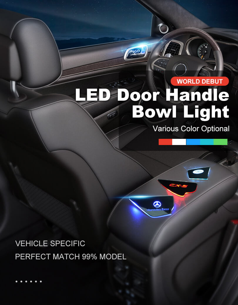 Toyota Kompatible Auto Innere Türgriffschale beleuchtung