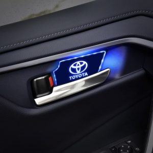 GOINUS 4 Stück Acryl Auto Türschweller Einstiegsleisten mit 7 Farben LED-Licht  für KIA Rio, USB wiederaufladbar, drahtlose magnetische Installation,  Atmosphärenlicht : : Auto & Motorrad
