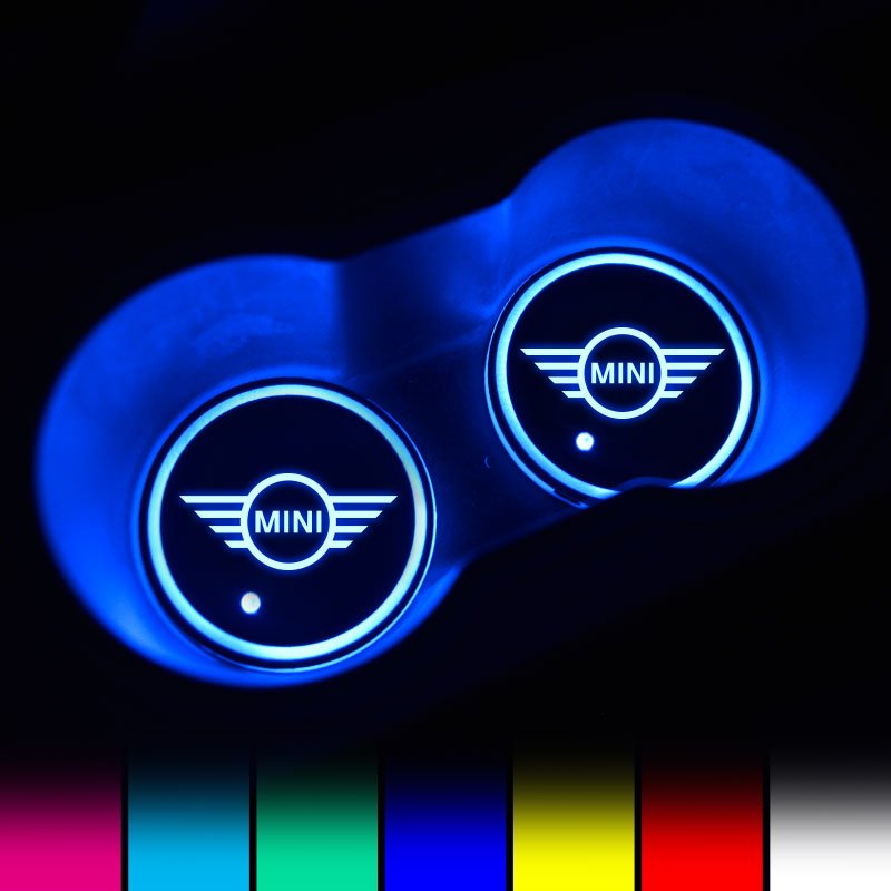 7 Farbe Leuchtende Auto Wasserbecher Untersetzer Halter Für Für