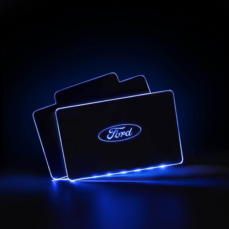 Ford kompatible Auto Fussmatten Fernbedienung Farbauswahl