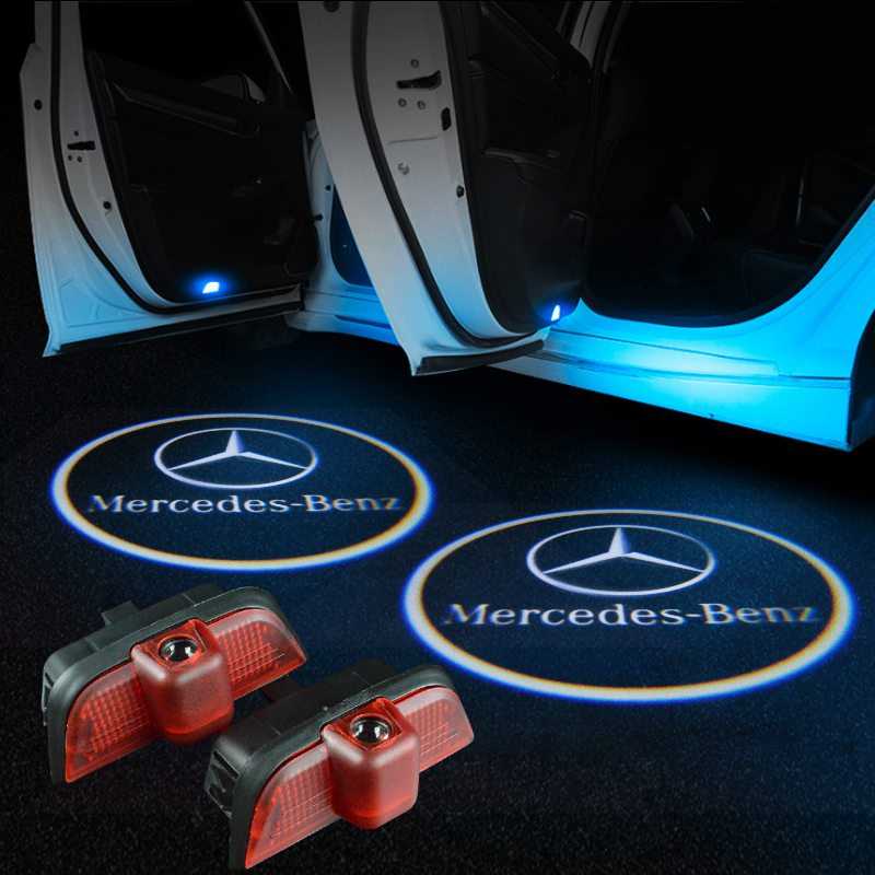 Mercedes LED HD Projektoren / Einstiegsbeleuchtung / Pfützenlicht