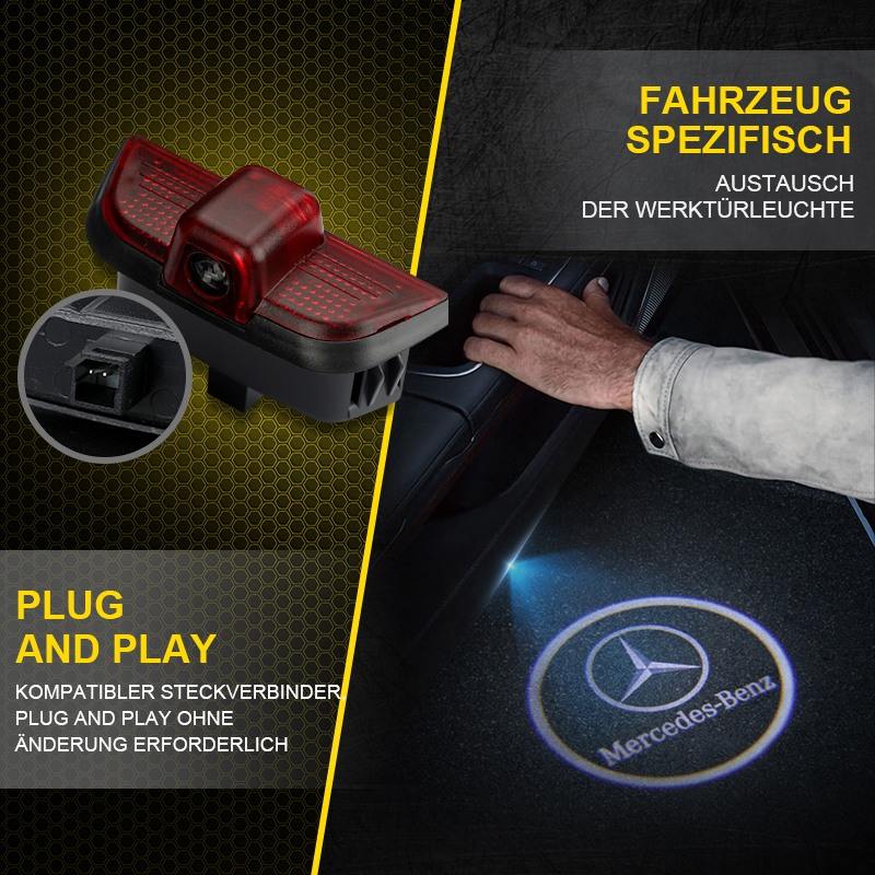 Daylights Austria - LED Autotür Einstiegslicht EinParts Mercedes Duobox