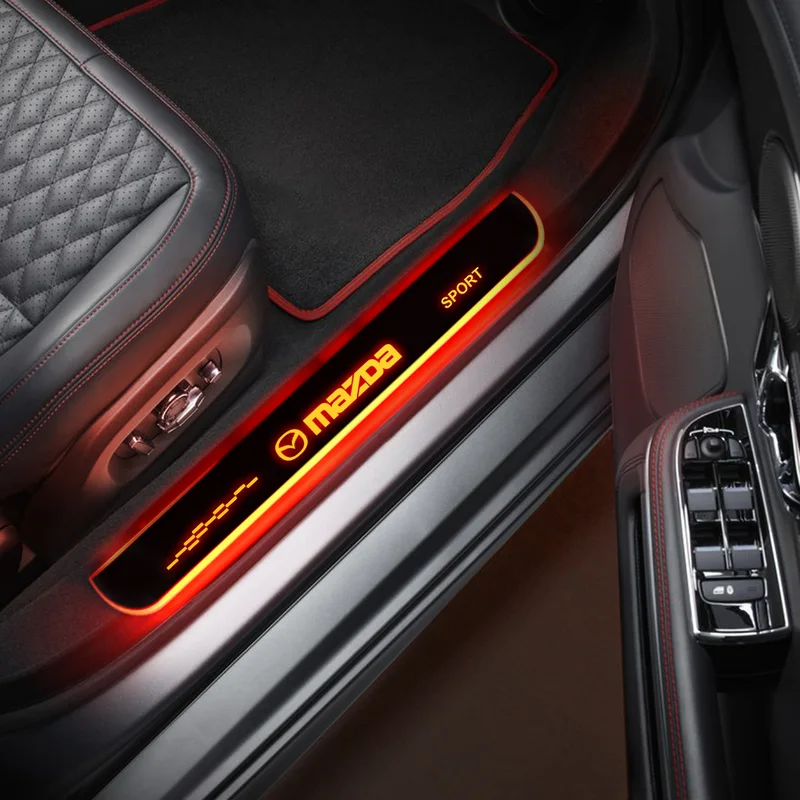 Mazda CX-60 2022- LED Auto LOGO Einstiegsleisten Festverdrahtet