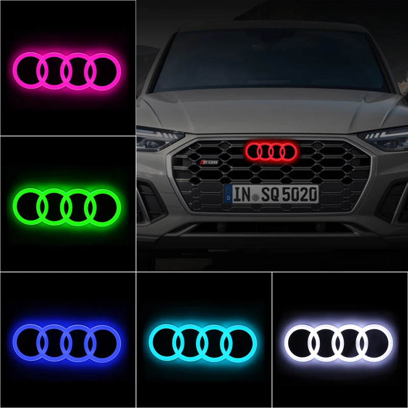 Audi Türbeleuchtung Logo Ringe - Turbeleuchtung