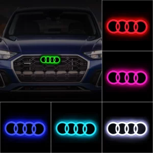 Audi Grill Licht leuchtende LOGO Aufkleber 