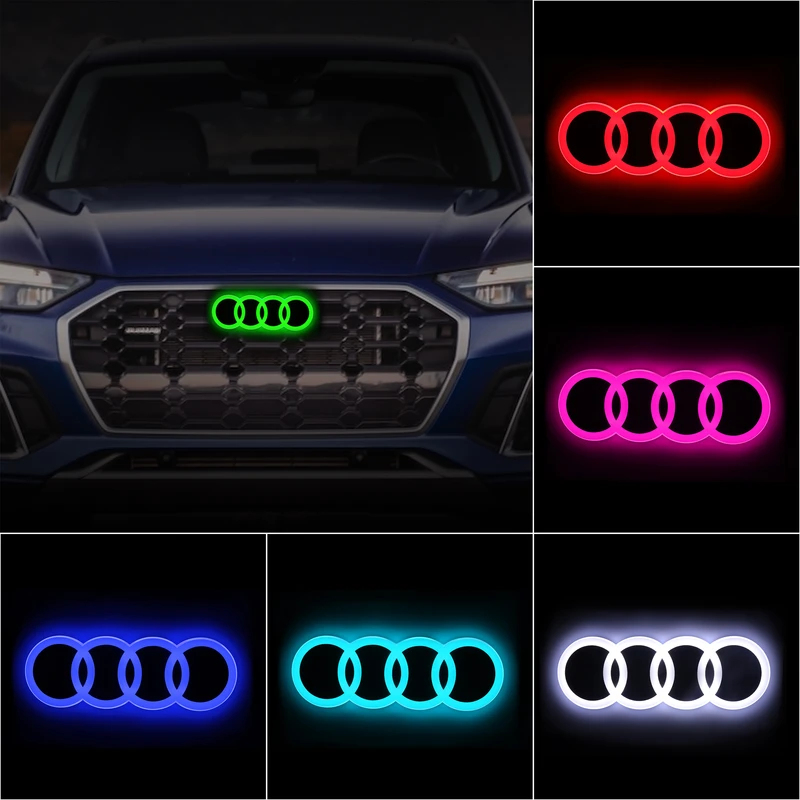 Audi A3 LED Auto plakette 