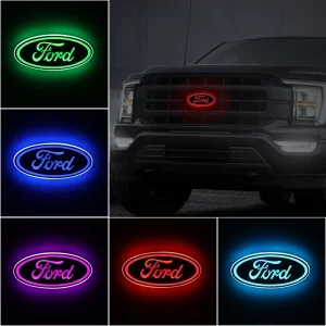 Ford Focus Grill Abzeichen leuchtende Auto Embleme 