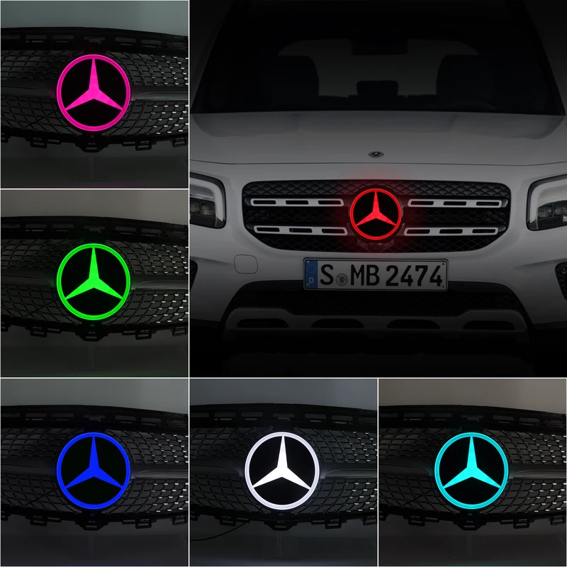 Mercedes-Benz V-Klasse Beleuchtetes Auto LOGO Emblem Licht