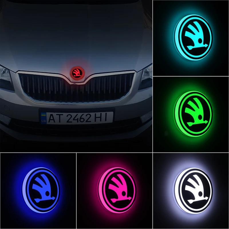 Für Skoda Scala Autozubehör Autotür Schweller Licht Logo Projektor