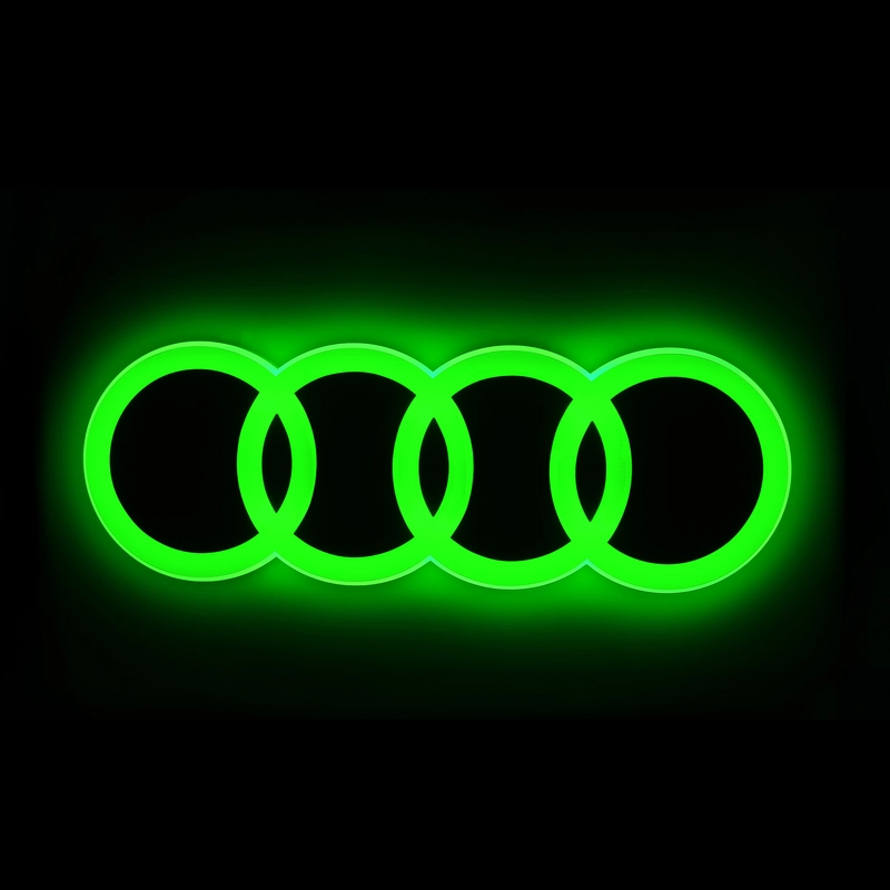 Audi Q7 Auto Embleme LED Licht 