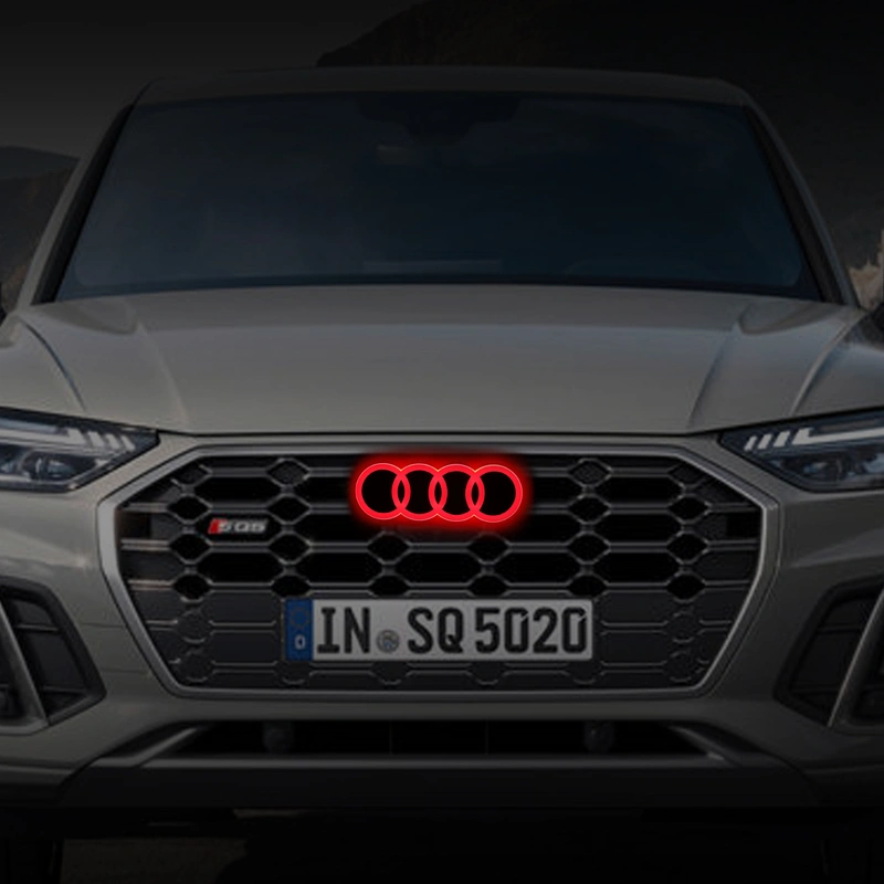 Audi RS4 beleuchtete 4 Ringe Emblem lichter autoteil 