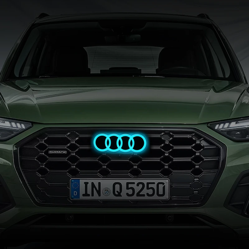 Audi SQ2 Auto LOGO Abzeichen LED Licht 