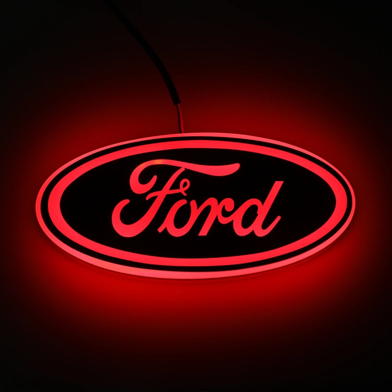 Ford Focus Grill Abzeichen leuchtende Auto Embleme 