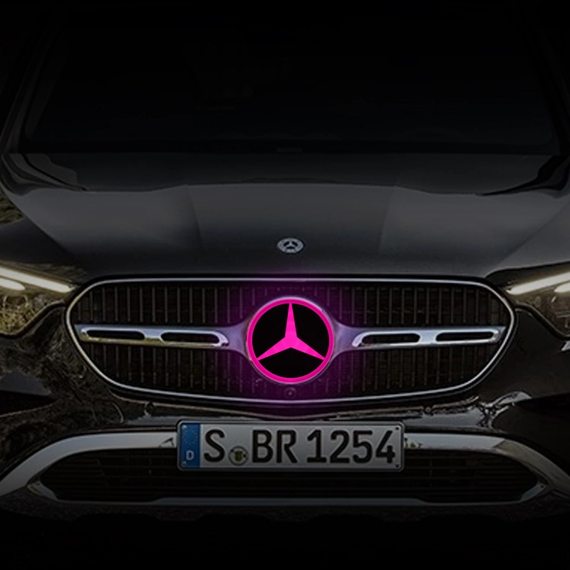 Mercedes Benz GLB Auto Logo Emblem Licht 