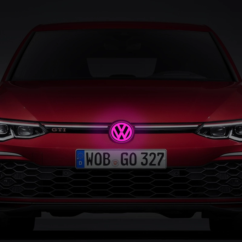Volkswagen Taigo Auto Emblem mit LED Leuchten 