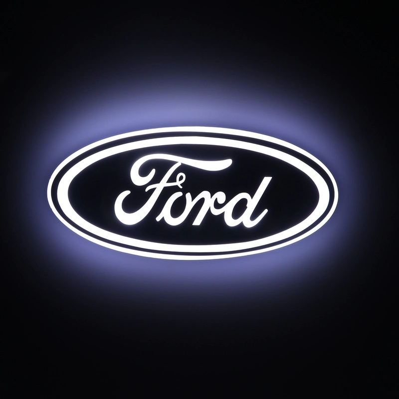 LED Ford Emblem Beleuchtet