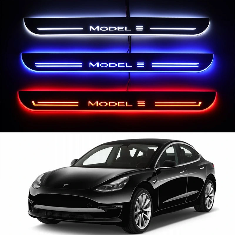 Tesla Model 3 2017-2023 Türschwellerschutz fest verdrahtet 