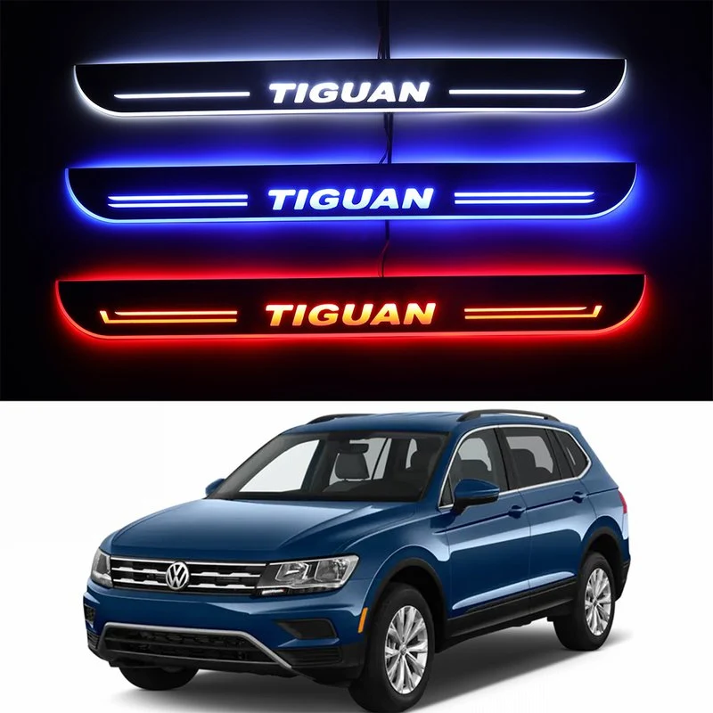Volkswagen Tiguan Einstiegsleisten LOGO Light festverdrahtet 