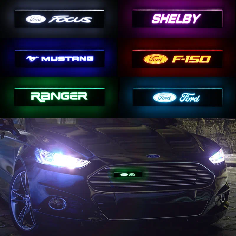 Ford LOGO Aufkleber Autokühlergrill Lichter 